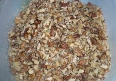 «Постная коврижка с орехами и изюмом» - приготовления блюда - шаг 6