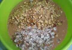 «Постная коврижка с орехами и изюмом» - приготовления блюда - шаг 7