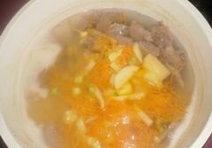 «Вермишелевый суп с телятиной» - приготовления блюда - шаг 5