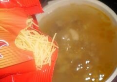 «Вермишелевый суп с телятиной» - приготовления блюда - шаг 6